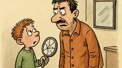 Vtip: Tati, máš dobrou paměť na tváře?