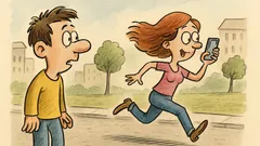 Vtip: Kluk: „Miluju tě!“ Holka utíká…