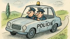 Vtip: Víte, proč jezdí dva policajti spolu?