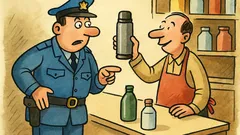 Vtip: Přijde policista do obchodu…