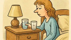 Vtip: Dívka si chystá dvě skleničky