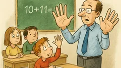 Vtip: Na hodině matematiky se ptá učitel…