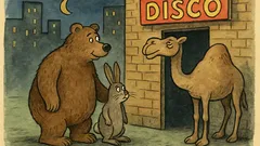 Vtip: Jde medvěd k zajícovi na diskotéku