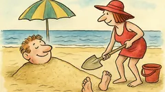 Vtip: Potkají se dva kamarádi po dovolené