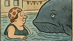 Vtip: Jestli se plaváním hubne...