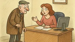 Vtip: Stoletý dědeček chce pojistku