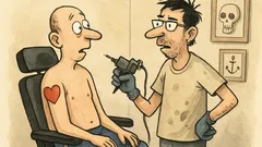 Vtip: První tetování? Takže v Brně?