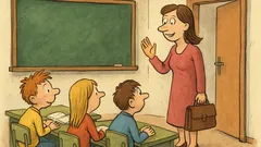 Vtip: Do třídy vejde nová učitelka