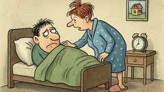 Vtip: Vstávej, synku, musíš do školy!