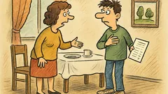 Vtip: „Tak co, Michale, vysvědčení?“