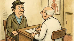 Vtip: Dobrý den, pane doktore, ignorují mě