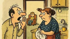 Vtip: „Franto, vy máte doma divnou ozvěnu.“