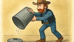 Vtip: Chuck Norris vysype i prázdný koš