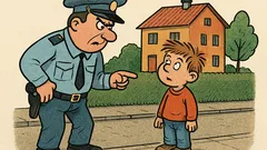 Vtip: Policista se ptá kluka, kde bydlí…