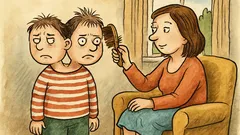 Vtip: Pepíček přijde ze školy...