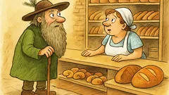 Vtip: Přijde Krakonoš do pekárny...