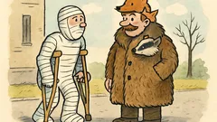 Vtip: Sejdou se dva chlapi u skály