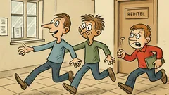 Vtip: Čáp s Vorlem létají po chodbě