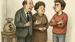 Vtip: Milý synu, jsme velmi bohatí…