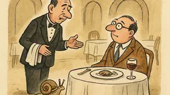 Vtip: Naší specialitou jsou šneci, říká vrchní