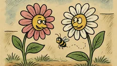 Vtip: Povídají si dvě květiny…