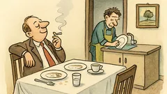 Vtip: Pan Novák si chce zapálit…