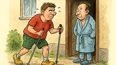 Vtip: Manželka už tři čtvrtě roku sportuje