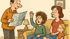 Vtip: Rodino, kam na dovolenou?