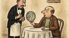 Vtip: Pane vrchní, mám jednu libru…