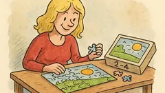 Vtip: Proč je blondýnka ráda z puzzle?