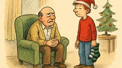 Vtip: Synu, k Vánocům bych si přál...
