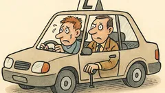 Vtip: V autoškole jsem strašně nervózní