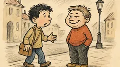 Vtip: Jde Pepíček po městě a potká kamaráda