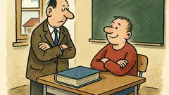 Vtip: Martin šetří školní majetek po svém