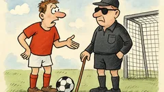 Vtip: Jak se má váš pes, rozhodčí?