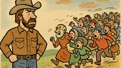 Vtip: Chuck Norris způsobil stěhování národů…