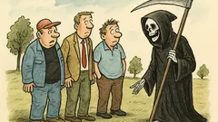 Vtip: Rus, Američan a Čech potkají Smrtku