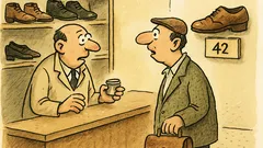 Vtip: V prodejně obuvi chtěl krém