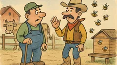 Vtip: Farmář se ptá kovboje