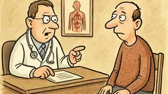 Vtip: Doktor: „Máte málo hořčíku…“