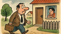 Vtip: Všude dobře, doma manželka…