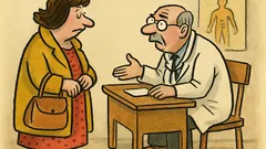 Vtip: Přijde paní k lékaři…