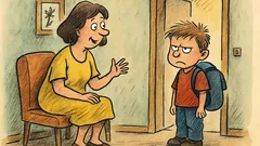 Vtip: Pepíček přijde domů ze školy…