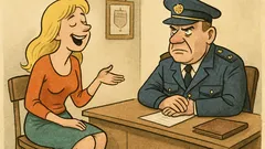 Vtip: Blondýna vypráví sprostý vtip náčelníkovi