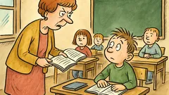 Vtip: Paní učitelka vybírá domácí úkoly