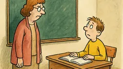 Vtip: Učitel: Pomohl ti bratr s úkolem?