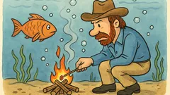 Vtip: Chuck Norris umí rozdělat oheň...