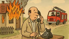 Vtip: Volá muž do pojišťovny…