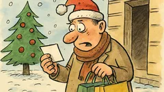 Vtip: Pan Novák se vrátí z vánočních nákupů