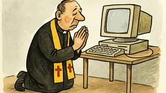 Vtip: Jak se modlí počítačoví maniaci?